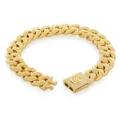 12mm Filigree Miami Cuban Link Bracelet