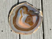 Natural crystal agate stone slab MTS