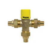 1" Male NPT Thermostatic Mixing Valve (Lead Free)