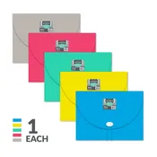 8-1/2" x 11" Assorted 13-Pocket Expanding File, 1/EA