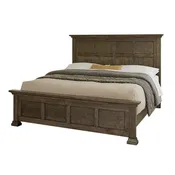 Artisan & Post Carlisle 156 Queen Window Pane Bed - Dark Sable