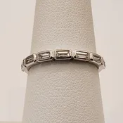 Baguette Diamond Band