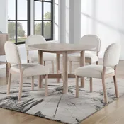 Baja 5 piece round dining set