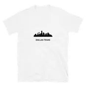 Dallas Skyline Short-Sleeve Unisex T-Shirt
