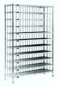 14″ x 60″ Stainless Steel Shoe Rack