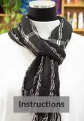 Glitter Scarf Instructions