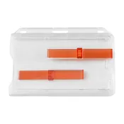 2 Card Badge Holder with Slide (P/N 1840-6400)