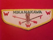 101 F-1 MIKANAKAWA, FIRST FLAP, YELLOW EYES, CUT EDGE, (FORMERLY F2), LIGHT STAINS
