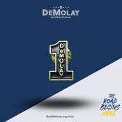 #1 Lapel Pin