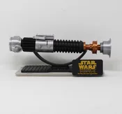 Star Wars Episode IV Obi-Wan Kenobi's Lightsaber with Display Stand Cosplay Fan Art