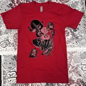 "Good Times" by Jeff Rassier for Anchor Screen Printing | (Colors: Red | Grey) — Oliver Peck's Anchor Screen Printing  Dallas Texas