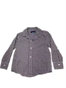 Andy & Evan (A) Plaid Toddler Size 4 Boy's ButtondownLS