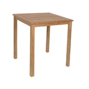 Ares  Solid Teak Wood Square Bar Table