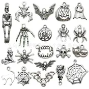 🕸️ Haunted Trinkets & Midnight Mischief Charms 20 Pieces🕸️