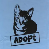 Adopt Cat Mens/Unisex Tee