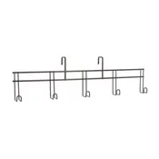 5 Hangar Wire Tack Hook Assorted Colors