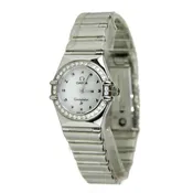 Omega Constellation with Diamonds
