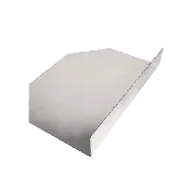 Template for folding liners