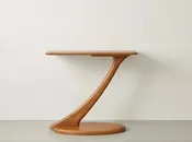 Cantilever Console Table - Cherry