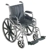 18″ Wheelchair with Removable Desk Arms