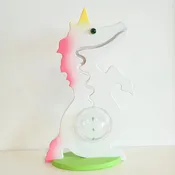 22" Unicorn with Pink Mane