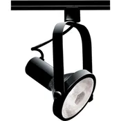 TH223 BLACK PAR30 GIMBAL RING  1 Light - PAR30 - Track Head - Gimbal Ring - Black Finish