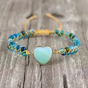Amazonite Healing Gemstone Spiritual Meditation Bracelet