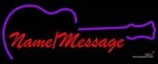 Acoustic Guitar Handmade Art Neon Sign