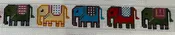 114 Blanketed Indian Elephants Belt