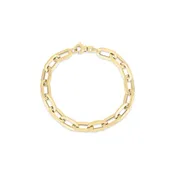 18ky Classic Oro Link Bracelet