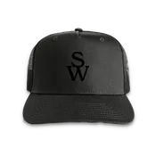 SW Blackout Trucker | Sawdust & Whiskey