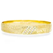 14K Hawaiian Diamond Bracelet - Celebration