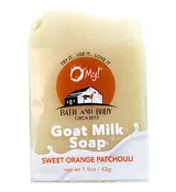 O My! Essential Oil Goat Milk Soap Bar Hotel Size 1.5oz Traveler | Made with Raw Goat Milk | Pure Essential Oils | Handcrafted USA