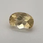 1.07ct Oval Natural Topaz (Colour Yellow, Clarity Eye Clean, Cut Faceted)