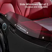 Window Set with Stickers for GTS Car Beds