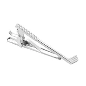 BRASS Men's Golf Club Tie Clip