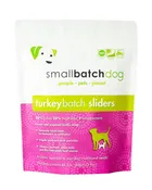 Small Batch Dog Turkey Batch Sliders Raw Frozen Dog Food, 3-lb