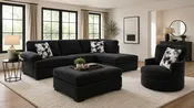 Adore Ebony 2 Piece Sectional