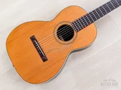 1900s August Gemünder Style A Solo Pre-War Parlor Acoustic Guitar w/ Case