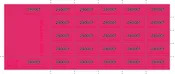 Chinese Auction Tickets – Red – 500 Count