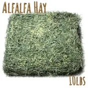 Alfalfa Hay for Rabbits & Small Pets 10 lbs