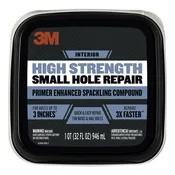 3M PPP-32-BB Patch Plus Primer Spackling Compound, White, 32 Oz