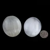 Selenite Palmstones | Choose a size! | Morocco