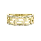10Kt Yellow Gold Diamond 1/10Ctw Ring