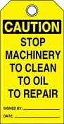 CAUTION Stop Machinery