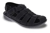 Amsterdam Black Fisherman Sandal