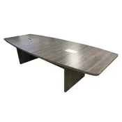 10′ Boat Shaped Conference Table