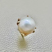 14.40mm Freshwater Culture Pearl Statement Ring