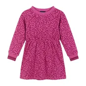 Pink Cheetah Sweatshirt Dress