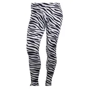 80's Heavy Metal Zebra Spandex Pants